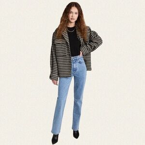 LE JEAN High Rise Sabine Straight